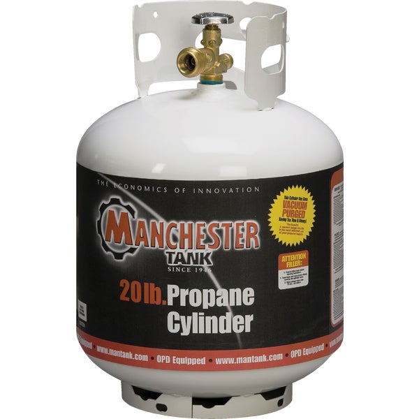 Manchester Tank Vertical Propane Tank, 20 Lb. Capacity (Empty)