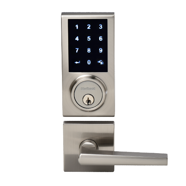 Kwikset Touch Screen Smart Key Electronic Deadbolt Stainless Steel