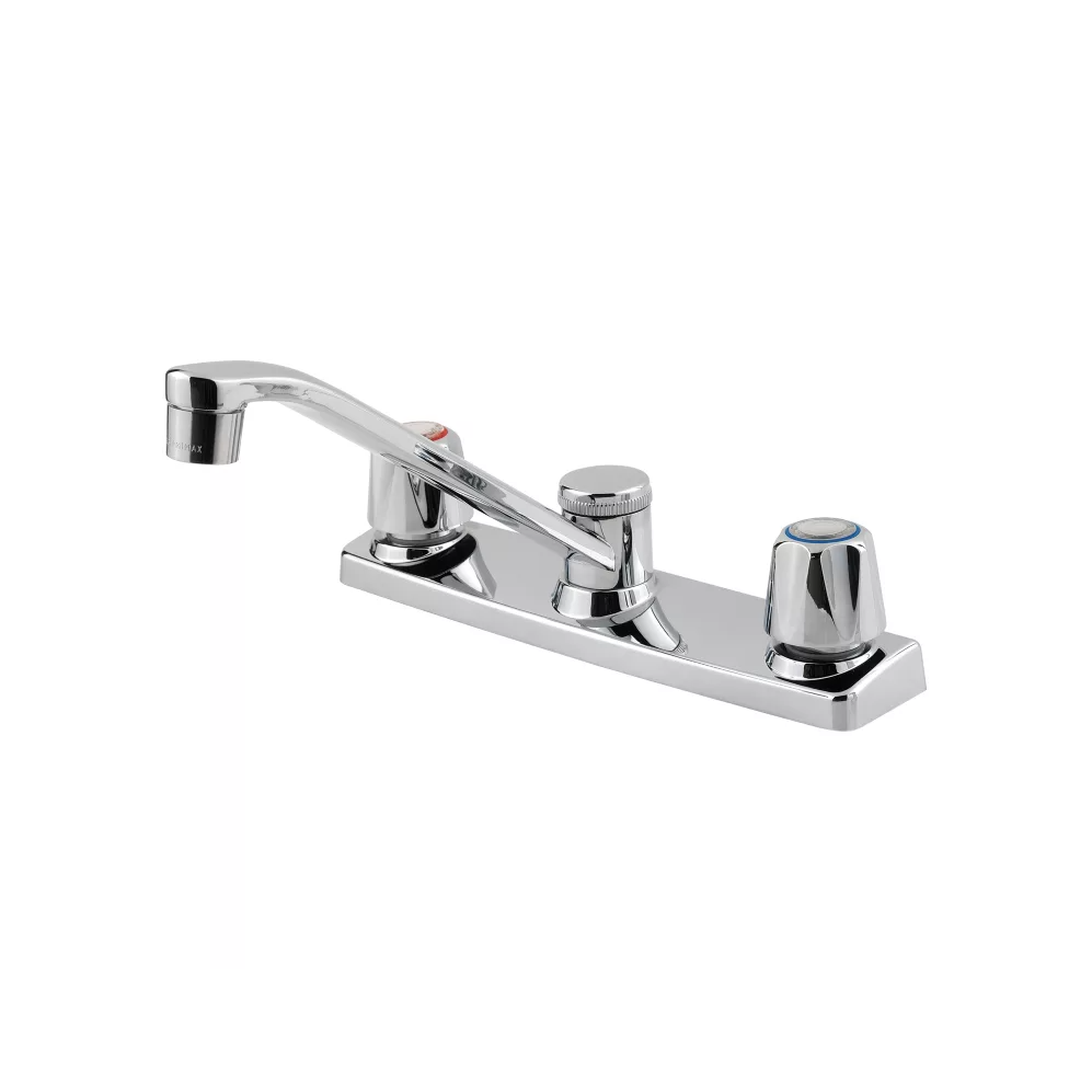 Pfister Two Handle Kitchen Faucet Polished Chrome