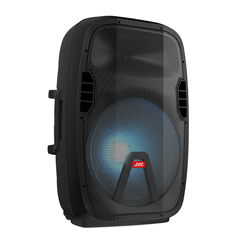 JVC Two-Way Speaker 15 In. 35W PA with Built-in Battery, Bluetooth, USB SD