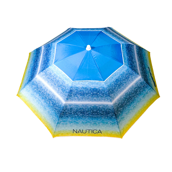 ****Nautica Beach Umbrella 7 Ft. Ombre Space Dye