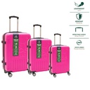 Royal County of Berkshire 3pc Luggage Set, Purple