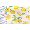 Counter Art Reversible Easy-Care Placemat, Lovely Lemons