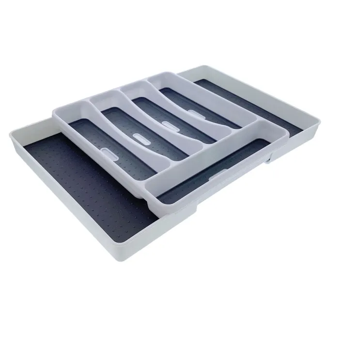 Life Art 7-Section Expandable Cutlery Tray/ Drawer Organizer