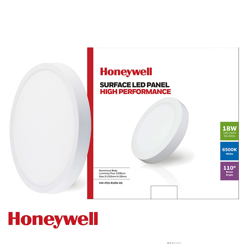 Honeywell Surface Mount LED Panel Round 18W
