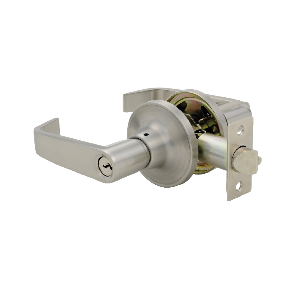 Fanal Lyon Entry Lever Satin Nickel