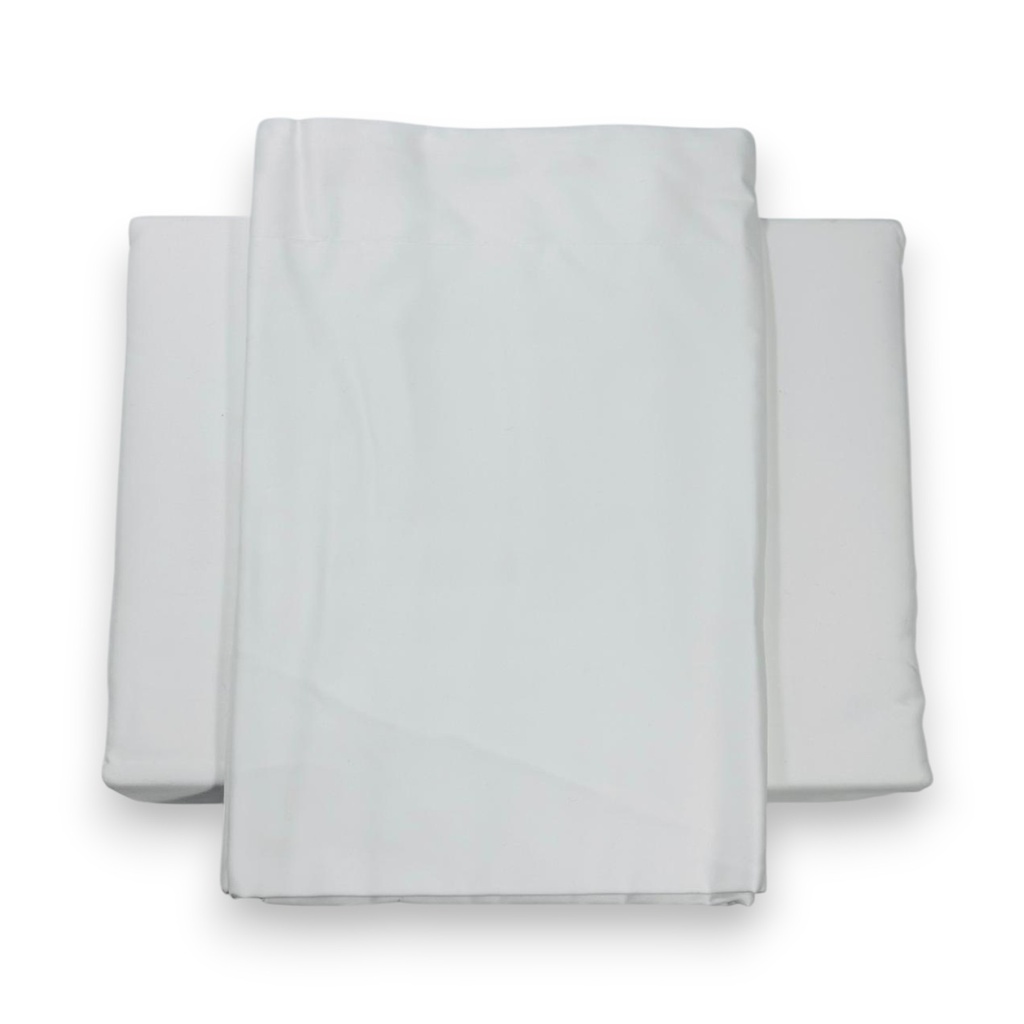 ****Kenneth Cole King 400TC Duvet Cover Set, White - 100% Cotton, 3Pc
