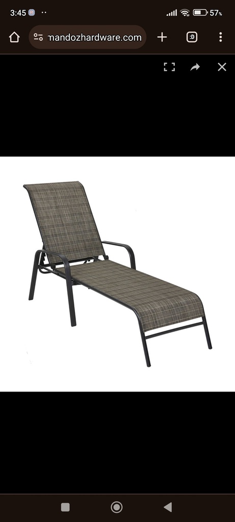 Outdoor Expressions Windsor Collection Chaise Lounge
