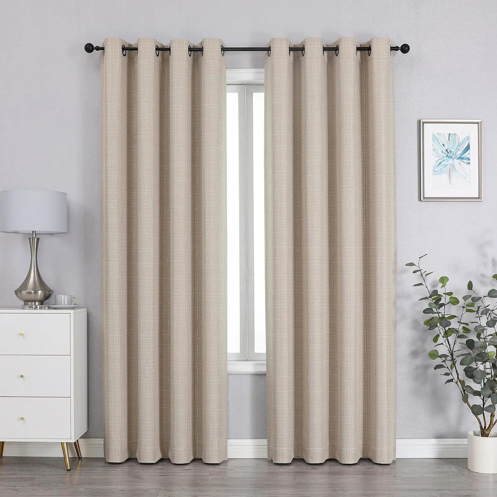 Classy Homes Blackout Curtains 52In.x90In.