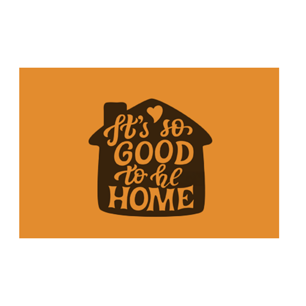 Classy Homes Foam Door Mat, Good To Be Home 18x30 in.