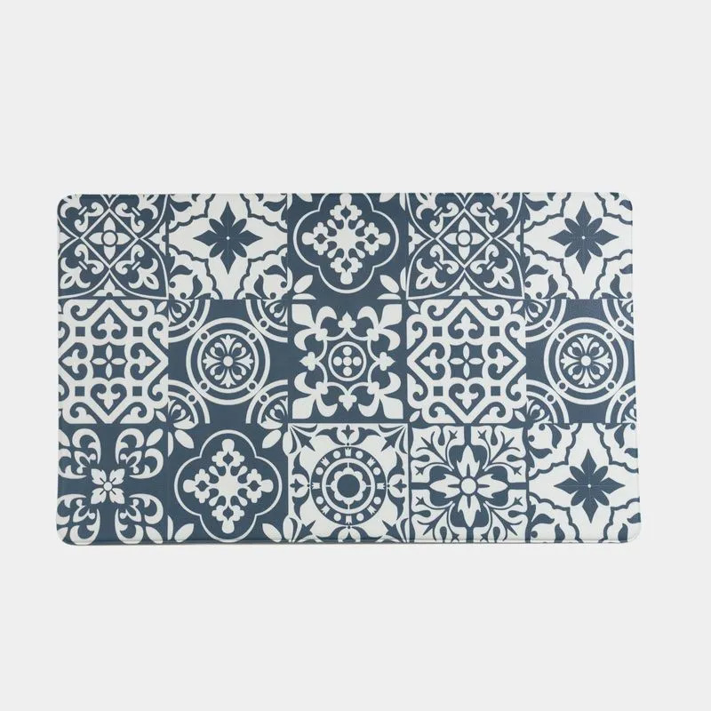 Classy Homes Foam Mat, Teal Tiles 18x30 in.