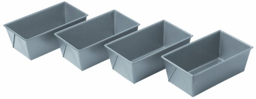 Chicago Metallic Commercial II Non-Stick Mini Loaf Pans - Set of 4