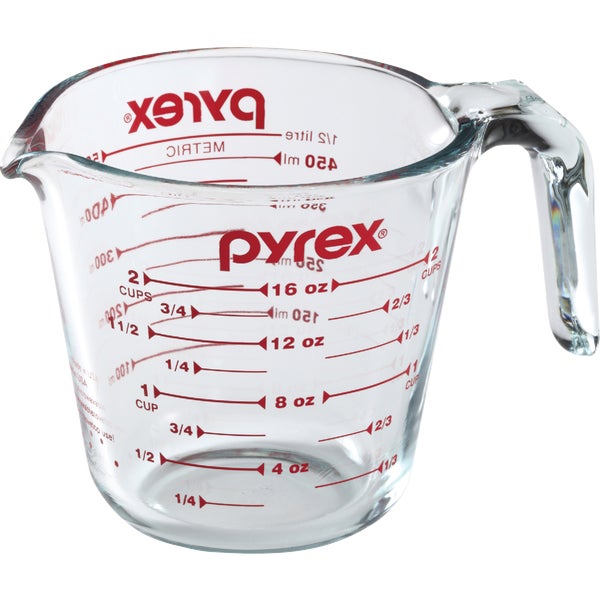 Pyrex Prepware Measuring Cup Glass 2-Cup