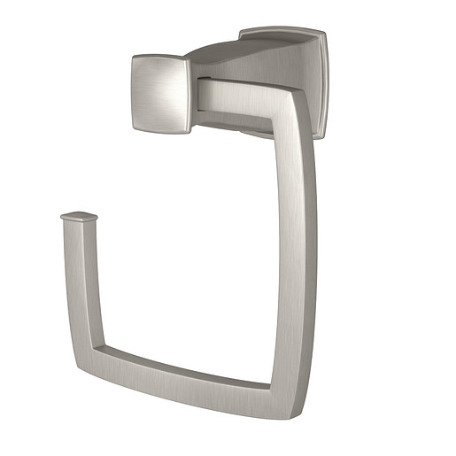 Moen Hensley Towel Ring, Brushed Nickel