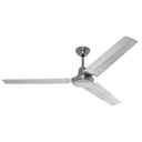 Hunter Industrial Ceiling Fan 56 In., Brushed Nickel