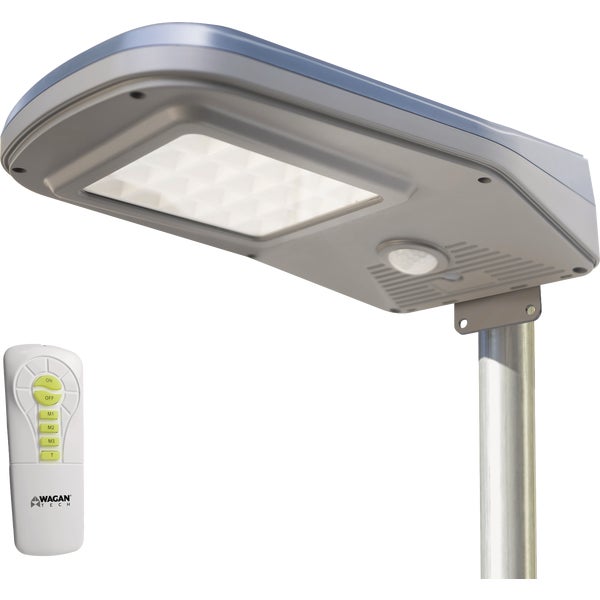Wagan Tech Motion Activated Dusk To Dawn 3000 Lm. Solar Flood Light with Remote Control