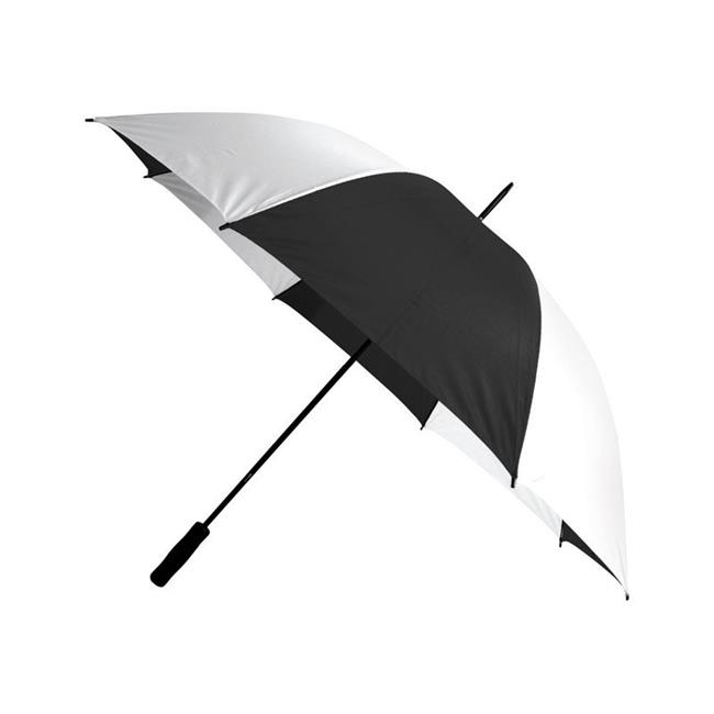 Rainbrella Golf Umbrella 60 In. Black/White