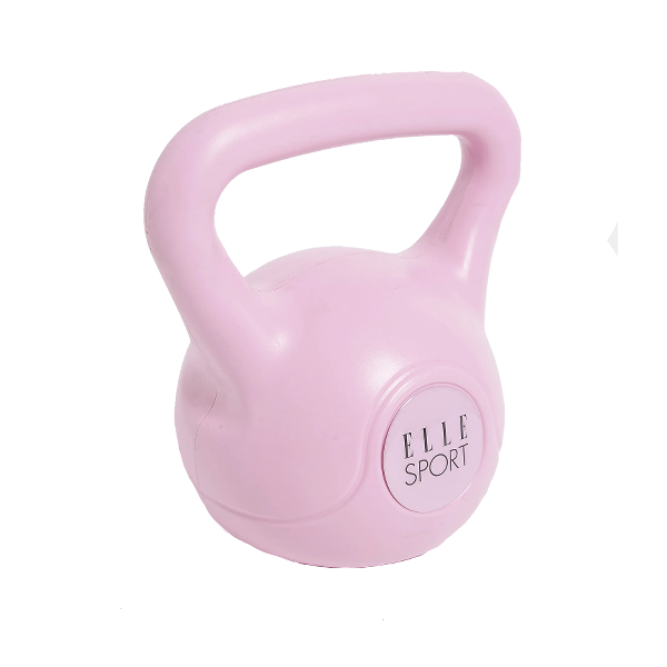 Elle Sport Kettlebell 8kg, Soft Pink