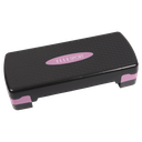 Elle Sport Aerobic Stepper, Black/ Purple