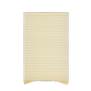 ****Kenneth Cole Temporary Pleated Blinds, Beige /35x90''