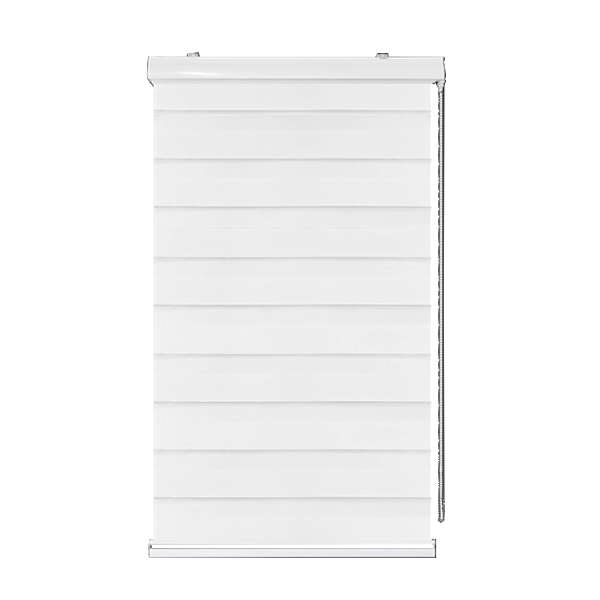 Kenneth Cole Luxury Zebra Blinds 42 x 90 In. (Daylight), Whitej
