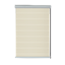 Kenneth Cole Luxury Zebra Blinds 48 x 90 In. (Blackout), Beige
