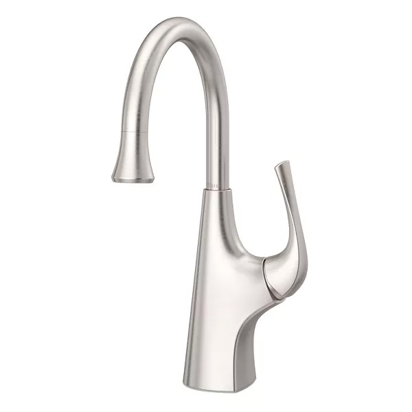 Pfister Ladera 1-Handle Bar &amp; Prep Faucet, Spot Defense Stainless Steel