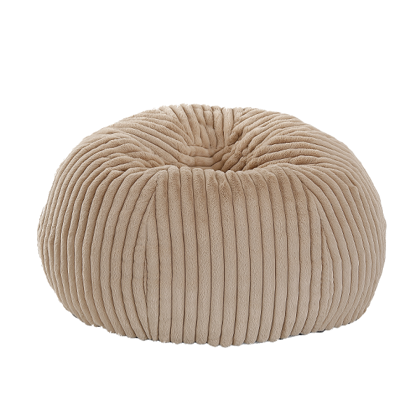 Kenneth Cole Luxury Foam-Filled Seat Cushion Faux Fur, CreamL