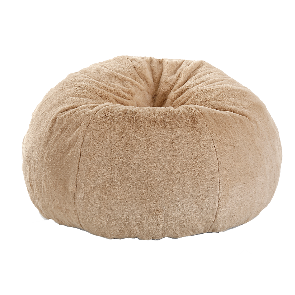 ****Kenneth Cole Luxury Foam-Filled Seat Cushion Faux Fur, Brown