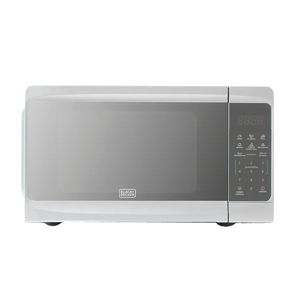 Black &amp; Decker Microwave Oven 0.7 Cu. Ft. Silver