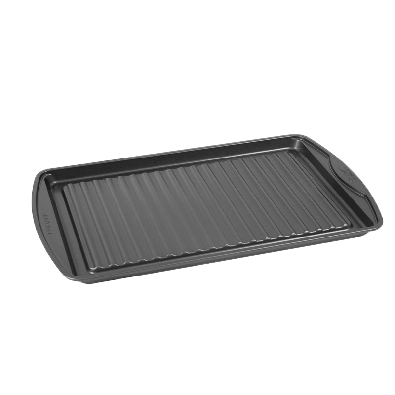 Baker's Secret Grill Pan Forged Aluminum 28x4.7cm