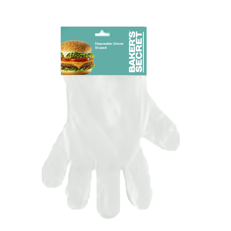 Baker's Secret Disposable Gloves 50-pack
