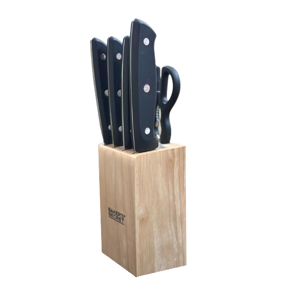 Baker's Secret 6pc Kitchen Knife Set