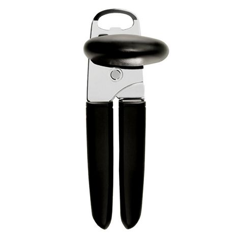 OXO Soft-Handled Can Opener, Black