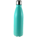 Water Bottle Single-Wall Stainless Steel 750ml Aqua/ Grey