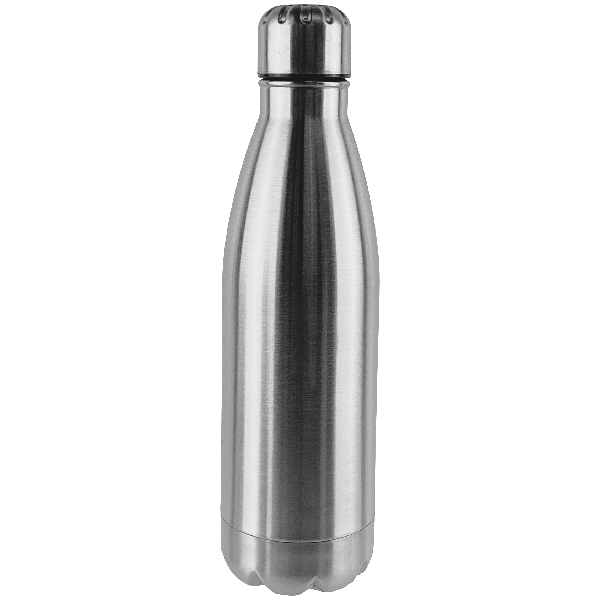 Water Bottle Single-Wall Stainless Steel 750ml Silver/ Gold