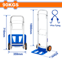 Wadfow Foldable Hand Truck (Load Capacity 90kg)