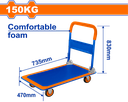 Wadfow Foldable Platform Hand Truck (Load capacity 150kg)
