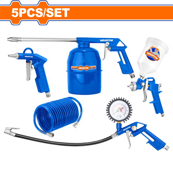 Wadfow 5pc Air Tool Set