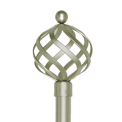 ****Classy Homes Curtain Rod 28-48 In., Silver - Plated