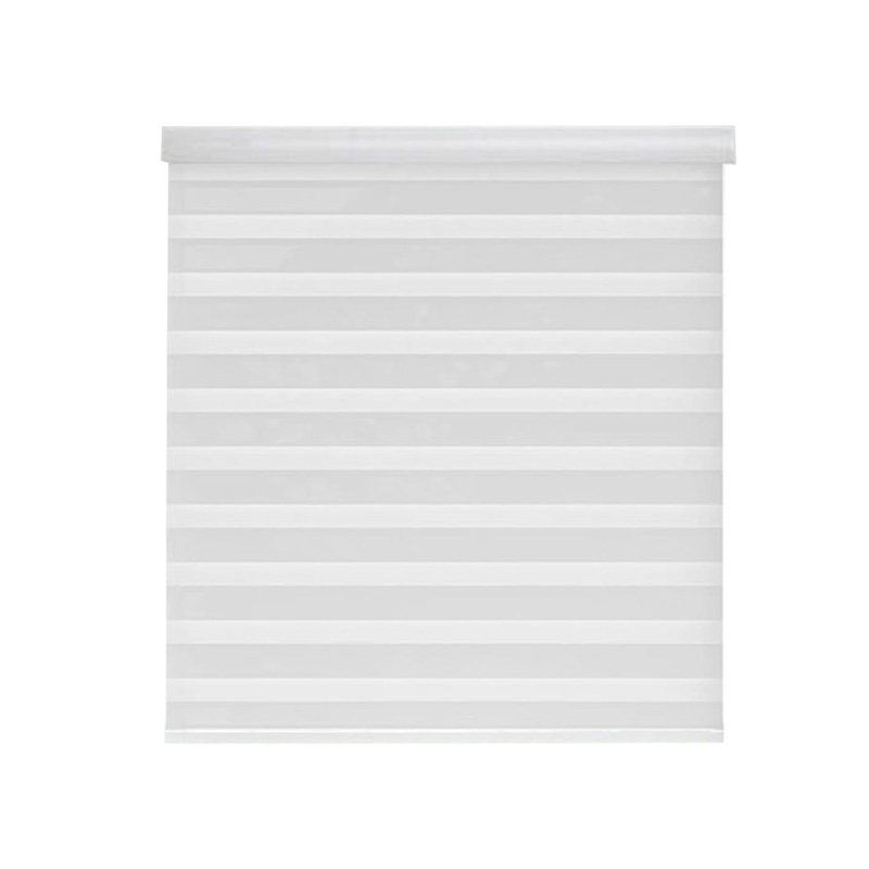 Classy Homes Zebra Roller Blind 38x50 In., White