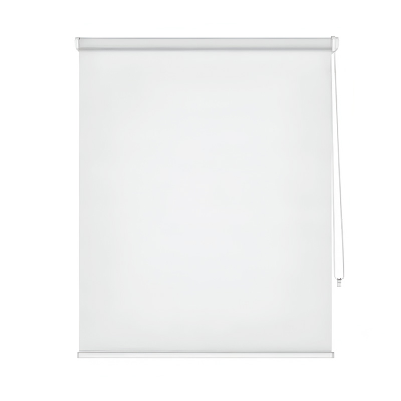  Classy Homes Blackout Roller Blinds 76x50 In., White