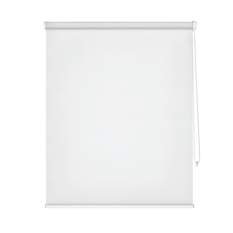 Classy Homes Blackout Roller Blinds 76x50 In., White-