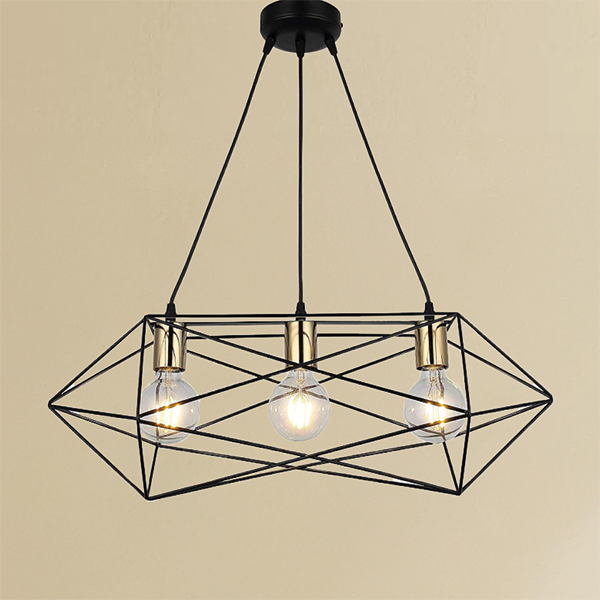 Royal Homes Hanging Light 3xE27 60W, 19.2x7.8In. (DxH)