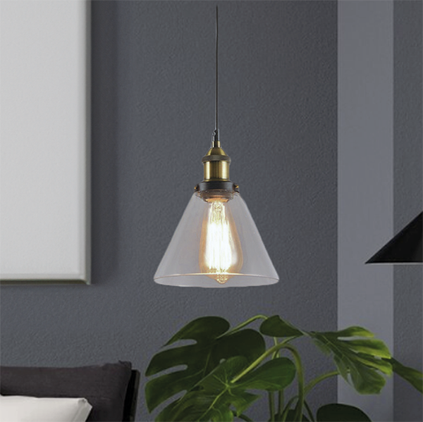 Royal Homes Pendant Light E27 60W, 5.5x6.3In. (DxH)