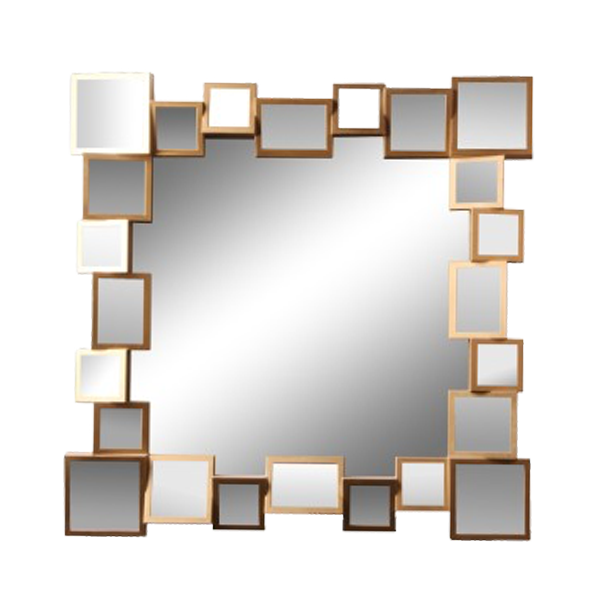 Classy Homes Wall Mirror, 26 x 26 In. - Gold