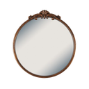 Classy Homes Wall Mirror 24 x 25.6 In. Antique Gold