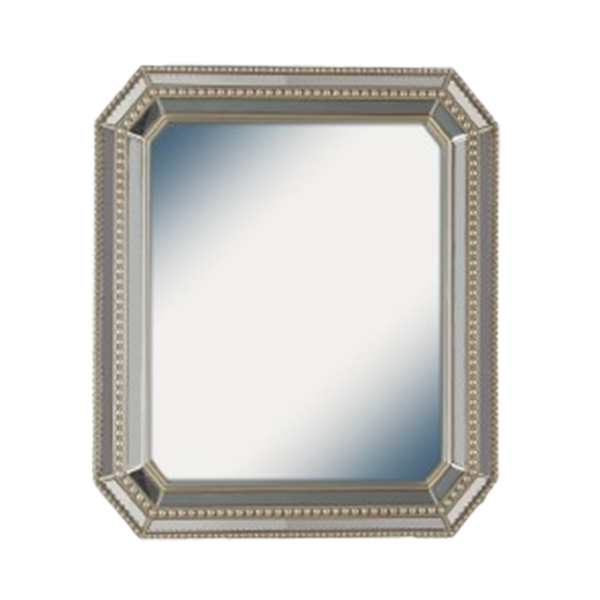 Classy Homes Wall Mirror, 22 x 25.6 In. - Champagne