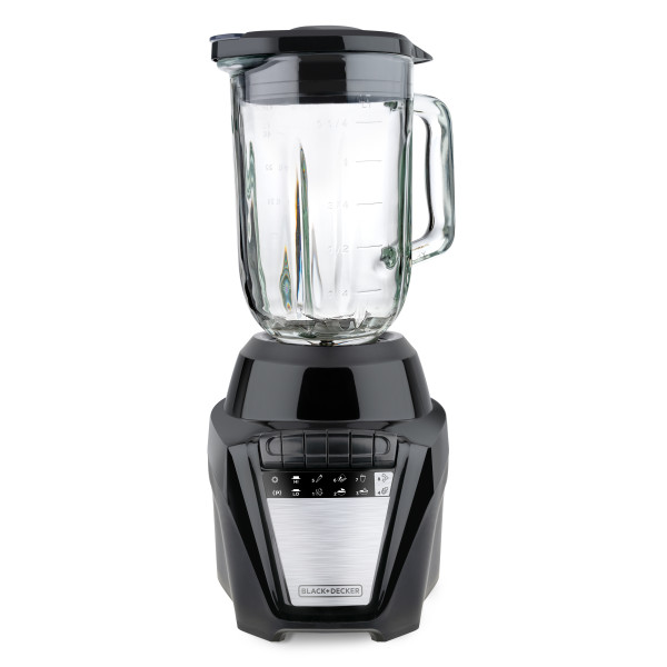 Black &amp; Decker Blender 8-Speed Glass Jar, Black