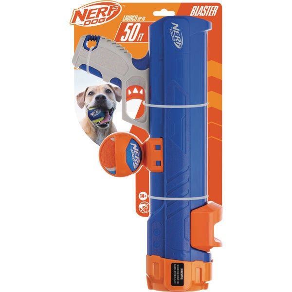****Nerf Dog Blaster Dog Toy with Ball Clip 16 In.